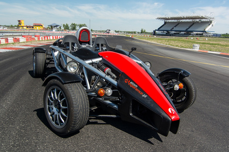 Driving behind the wheel of Ariel Atom on the track (2 laps)